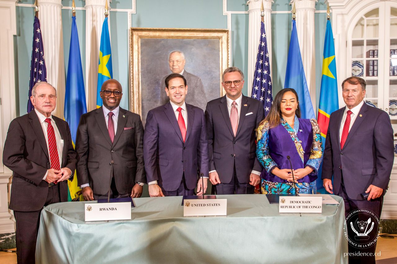 Exclusif : La Rdc et le Rwanda ont signé un accord de paix ce vendredi aux États-Unis d’Amérique