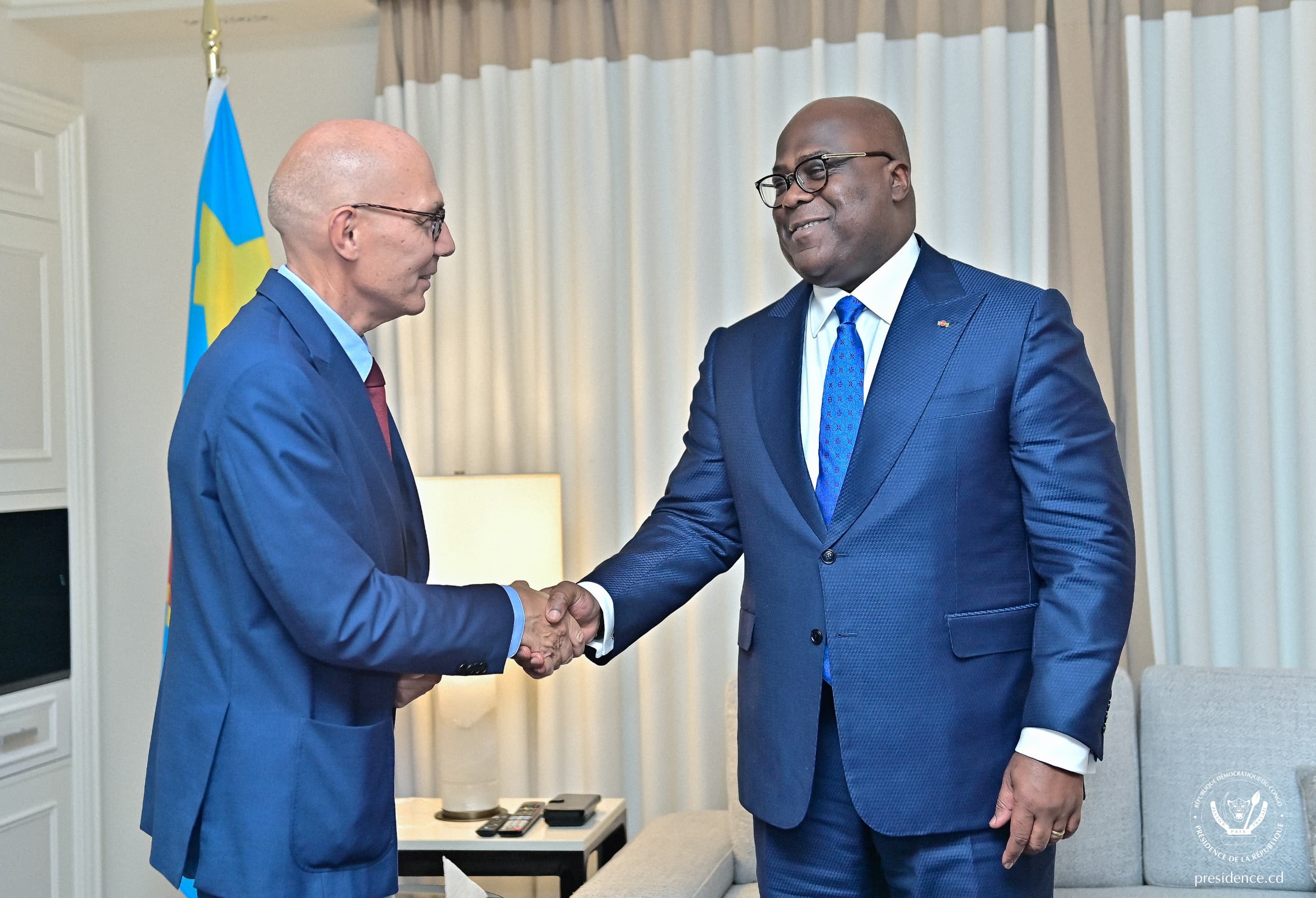 Droits de L’homme : Le Haut commissaire Volker Türc s’est entretenu avec Le Chef de l’État sur la situation sécuritaire dans l’Est du pays