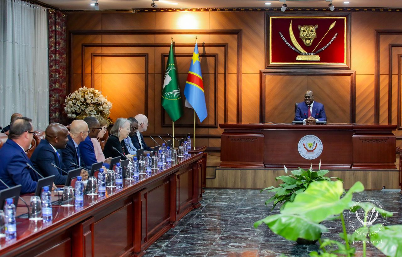 Reçu par le Président Félix Tshisekedi , le Directeur général de l’OMS ...