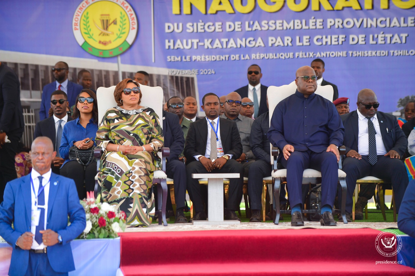 Lubumbashi : Le Chef de l’État a Inauguré le nouveau bâtiment de l ...